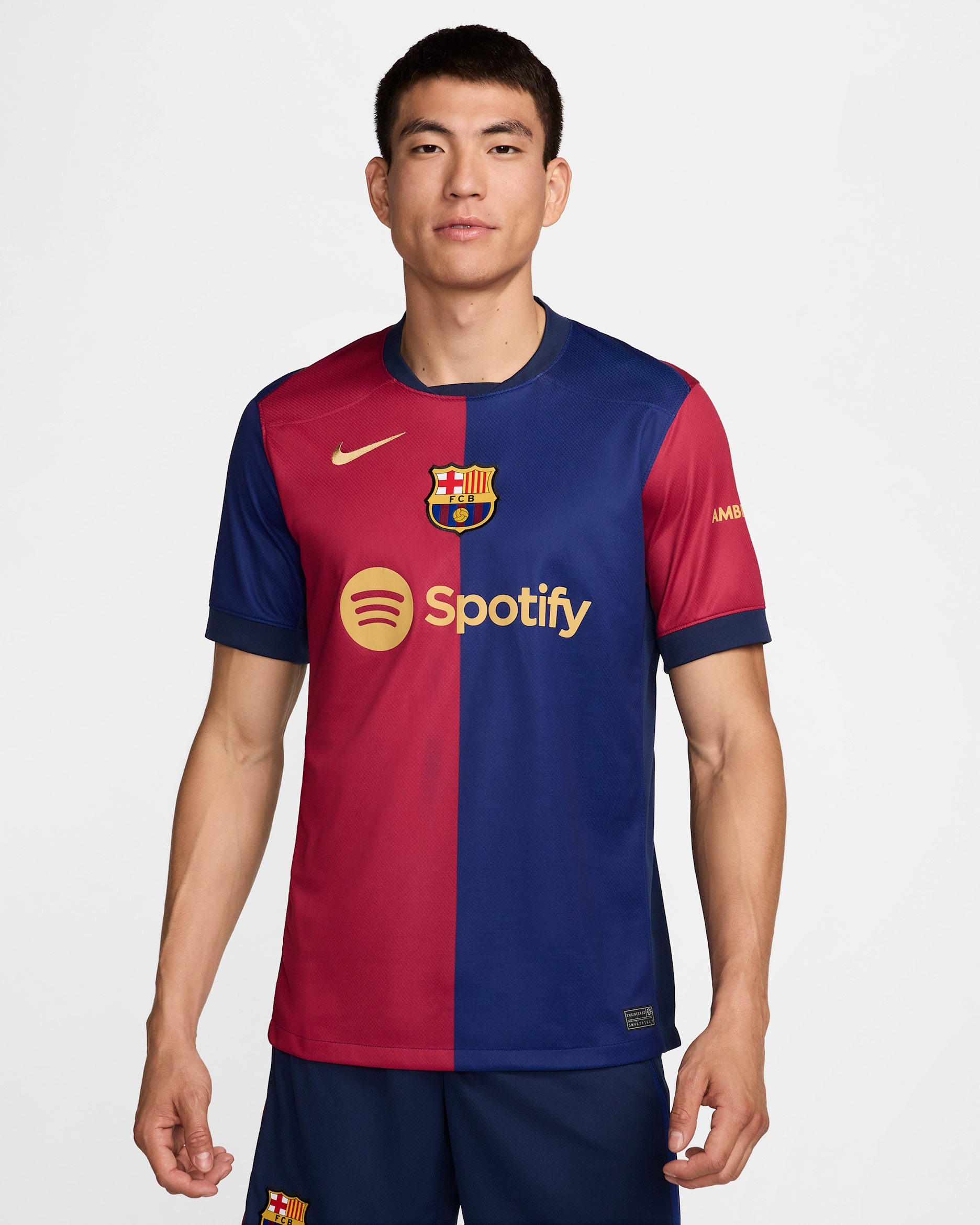 F.C. Barcelona 2024/25 Stadium Home Men's Nike Dri-FIT Football